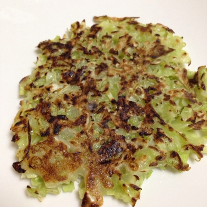 簡単に一品☆キャベツねぎ焼き!